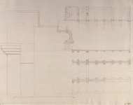 Houel Jean-Pierre-Laurent Plan of a Building in the Ancient City of Tindari  - Hermitage